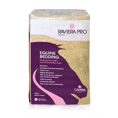 Caviera RavieraPro Sterilised Rape Straw 20kg