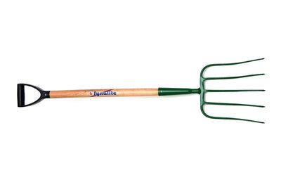 FynaLite Ash Manure Fork 5 Prong D Grip