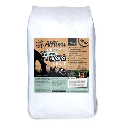 Alflora Organic Hi-Pro Alfalfa Chaff 22kg
 FEED BALANCER^^