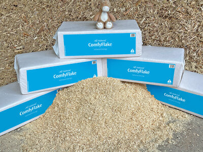 GFP ComfyFlake Blue Softwood Shavings 85L